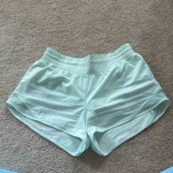 lululemon athletica Pants - Lululemon Hotty hot high rise 2.5” shorts- MINT MOMENT